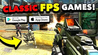 Top 10 BEST CLASSIC Mobile FPS Games That STILL Hold Up in 2022! High Graphics! [Free Download]