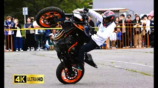 【4K】 超絶ライディングテクニック！エクストリームバイクショー②That’s so great! Extreme Bike Show Vol.2 Mr.Shinsuke  Kinoshita