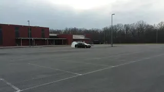 2013 Chrysler 300C donuts and plenty of smoke.