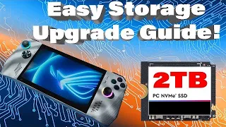 EASY: ROG ALLY 2TB Upgrade Guide for Beginners ASUS - Asus ROG Ally ssd upgrade