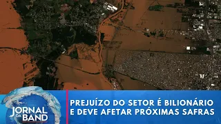 Mais de 20 mil propriedades rurais foram atingidos por cheia no RS | Jornal da Band