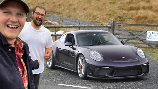 My Friend Phil Bought A 911 GT3 Touring! | Welsh Road Trip