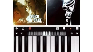 Soch na sake on perfect piano app with singing [on android]