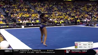 Naomi Morrison Floor Michigan vs Oklahoma 2023 9.950