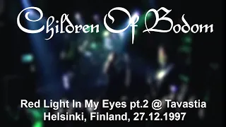 Children Of Bodom - Red Light In My Eyes pt.2 @ Helsinki, Tavastia 1997