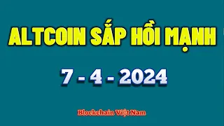 Phân Tích Bitcoin Ngày 7-4-2024 - ALTCOIN SẮP HỒI MẠNH ? - Blockchain Việt Nam