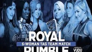 Royal Rumble 2017 Six Women Tag Team Match