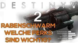 Rabenschwarm der STÄRKSTE GRANATENWERFER in DESTINY 2 | Welche Perks sind wichtig?