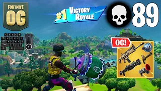 89 Elimination Solo Squads Wins Full Gameplay (Fortnite OG)