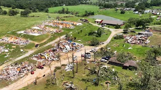 Arkansas Governor addresses tornado relief ahead of Benton County press conference