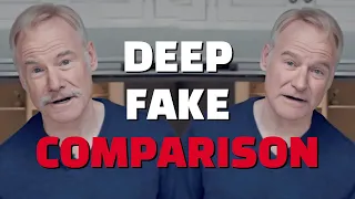 Deep Fake Comparison | "Wash your hands" by Jim Meskimen