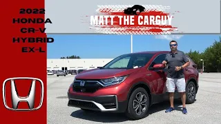 Is the 2022 Honda Cr-v Ex-l Hybrid the best compact SUV money can buy? Review and test drive.