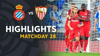 Highlights RCD Espanyol vs Sevilla FC (0-1)