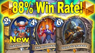 88%+ Winrate To Legend New Even Totem Shaman Is The Best To Craft! Festival of Legends | Hearthstone