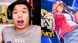 REACTING TO NINTENDO DIRECT (TERRY IN SMASH BROS!!)