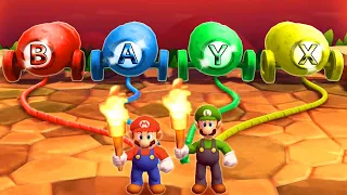 Mario Party The Top 100 MiniGames - Mario Vs Luigi Vs Waluigi Vs Wario (Master Cpu)