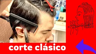 Corte clásico | corte clásico para hombre paso a paso | Corte Clásico para Hombre