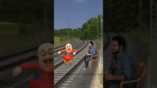 Motu Patlu dancing on track | Kinemaster editing | Ayan mechanic