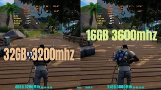 3200MHz 4x8gb vs. 3600MHz 2x8gb RAM