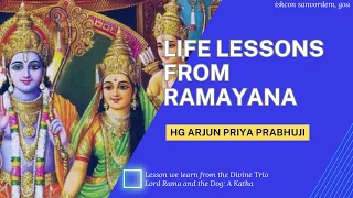 Life Lessons from Sri Ramayana | HG Arjun Priya Prabhuji | ISKCON Sanvordem, Goa