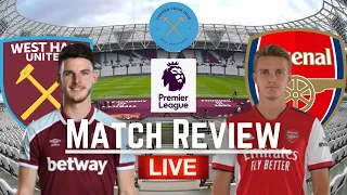 WEST HAM 1-2 ARSENAL |  ARTETA HUMBLES MOYES! | PREMIER LEAGUE | MATCH REVIEW.