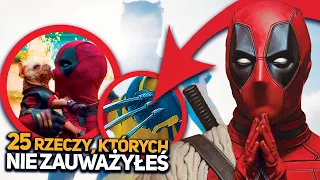 25 rzeczy, które przegapiłeś w zwiastunie DEADPOOL 3! Analiza Trailera! (Wolverine, Logan, Marvel)