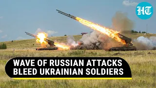 Russia Hammers Ukraine; Hundreds Of Ukrainian Soldiers Killed, Claims Russian Army | Watch