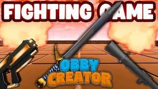 Can you make a GOOD FIGHTING GAME in Obby Creator?