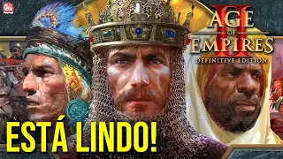 Age of Empires II : Definitive Edition  - O INÍCIO | NOVA CAMPANHA e GRÁFICOS APRIMORADOS! PT-BR