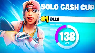 How I got 1ST PLACE in the SOLO CASH CUP 🏆 | Clix