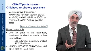 31 Diagnosis of Childhood Tuberculosis Session 02