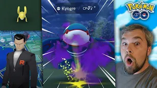 Shadow Kyogre Caught! But should you? Shiny Nymble Released!? (Pokémon GO)