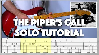 NEW ALBUM!! David Gilmour - The Piper's Call Guitar Solo Tutorial | + Tabs