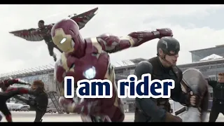 Capton america civil war     I am rider