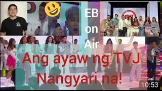 Nangyari na! Eat Bulaga Live na ulit, Ito ang ayaw ng TVJ