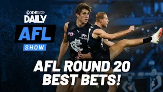 Can the Blues upset the Pies? AFL Round 20 Best Bets!