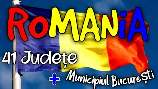 Cele 41 De Județe Ale României