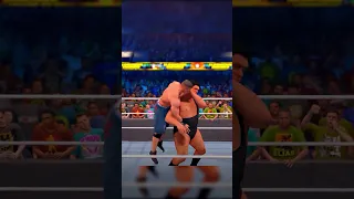 John Cena vs Andre The Giant short | WWE 2K23 #shorts #wwe #edit