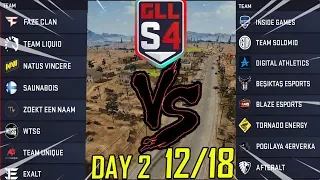 GLL PUBG Season 4 Regional Finals Day 2 EMEA - 12of18 | FULL MATCH