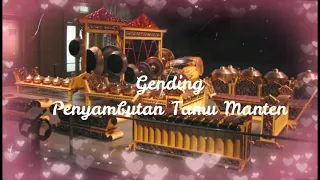 Gending Penyambutan Tamu Manten