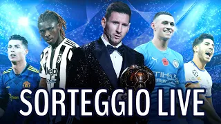 🔴UNO STORICO SORTEGGIO DEGLI OTTAVI DI FINALE DI CHAMPIONS LEAGUE 2021-2022 con @centrame