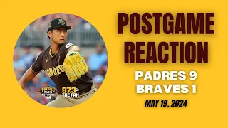 Padres Radio Reaction to 9-1 Win at Braves + Yu Darvish's Dominant Performance