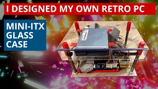 Designing and building a case for the retro Mini-ITX computer from 2001