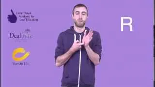 British Sign Language (BSL) Fingerspelling Alphabet