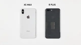 iPhone XS Max Vs iPhone 8 Plus Speed Test & Camera Comparison