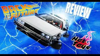 BROKEN!!! Hot Toys Back to the Future DeLorean Doc Emmett Brown and Marty McFly, review, postmortem.
