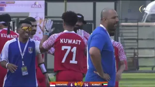 Kuwait vs Singapore IFAF Asia / Oceania Flag Football Championship, Kuala Lumpur (Malaysia) 2023
