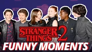 Stranger Things Cast - Cute & Funny Moments (Season 2)