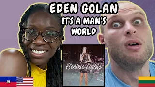 REACTION TO Eden Golan - It's a Man's World | FIRST TIME WATCHING