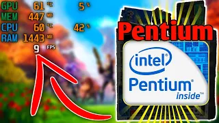 تحدي أشغل العاب قوية على أسوء معالج Pentium | اذا خسرت أخبط راسي في الحيط !!!!!